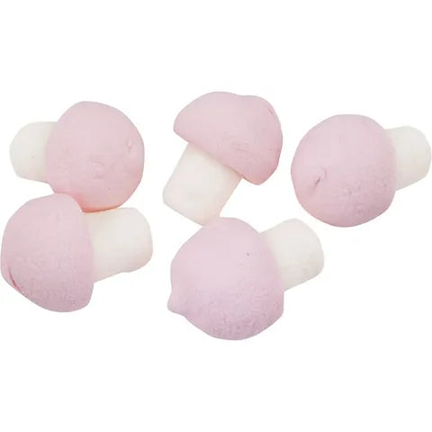 Jumbo Strawberry Mushroom Marshmallows (Skumma Svampar)