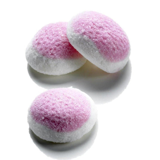 Sugared Strawberry Cream Foam Marshmallows (Strawberry Dreams)